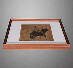 高平书画装裱配框服务案例